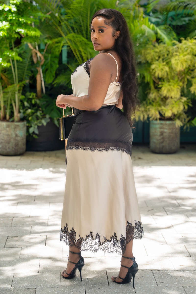 Lori silk - Lace Set
