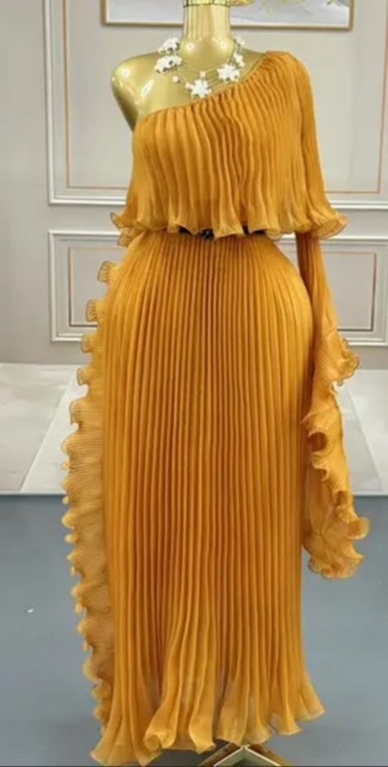 Doris Ruffled Dress