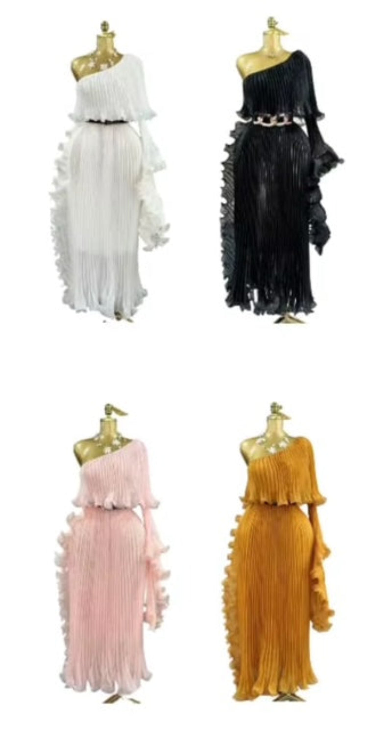 Doris Ruffled Dress