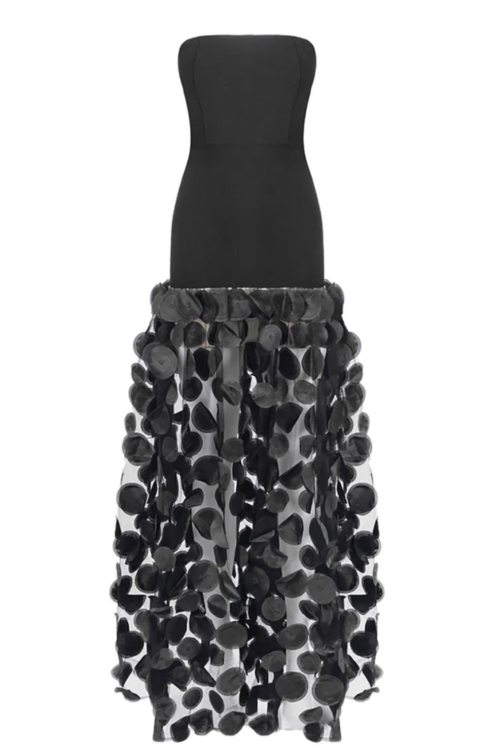 Abby -Gael Strapless Dress