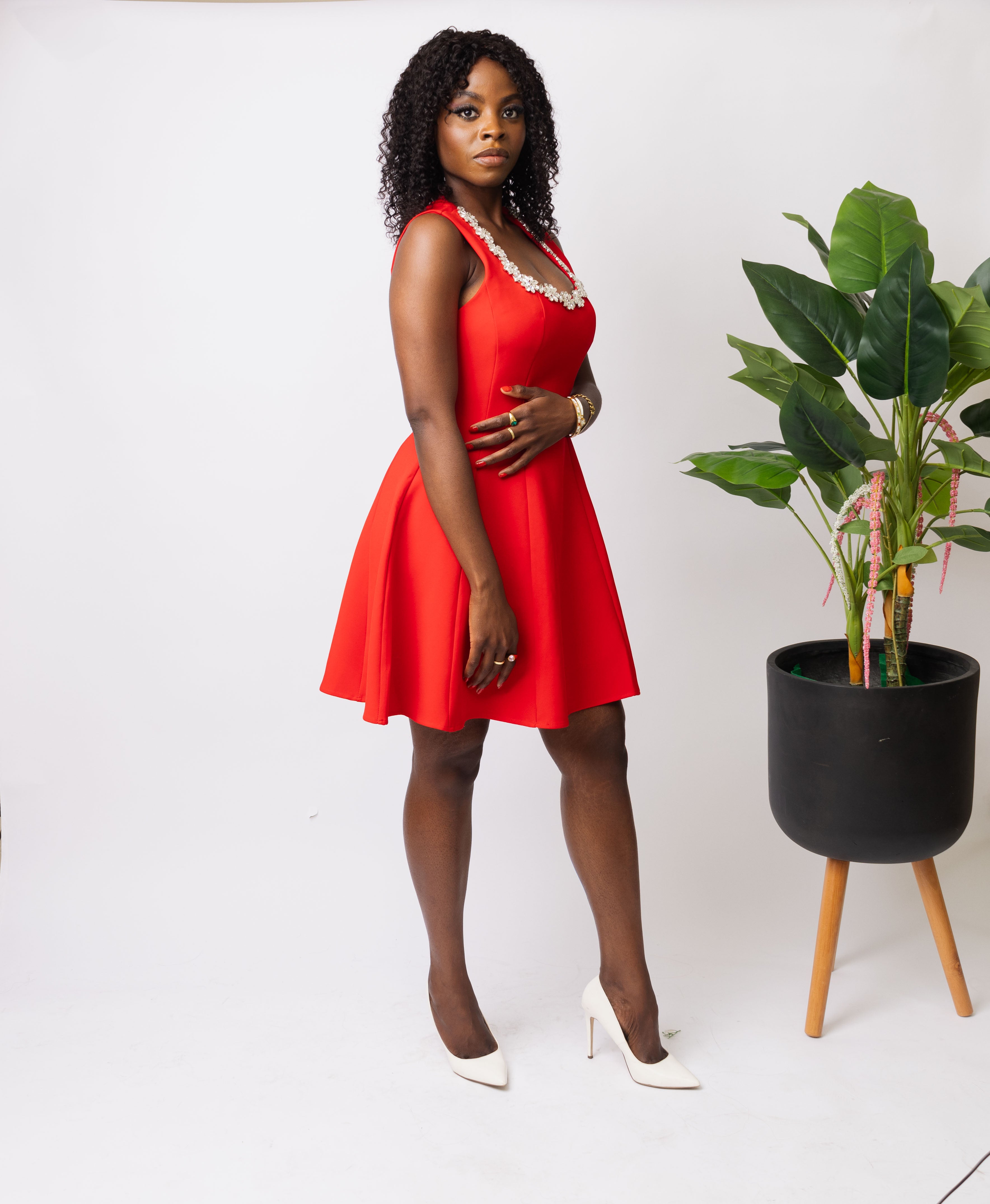 Alya Midi dress