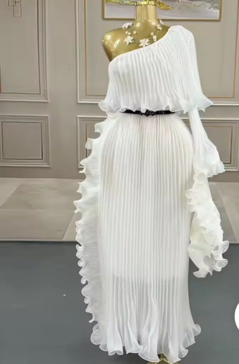 Doris  Ruffled Dress
