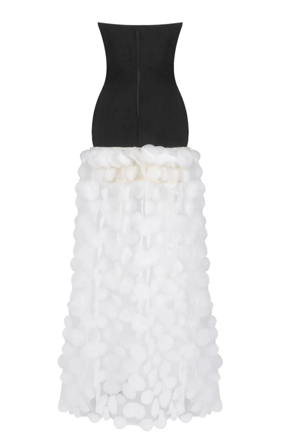 Abby -Gael Strapless Dress