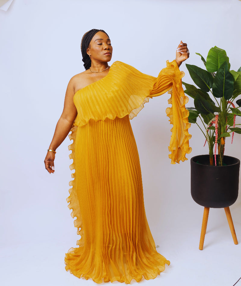 Doris  Ruffled Dress