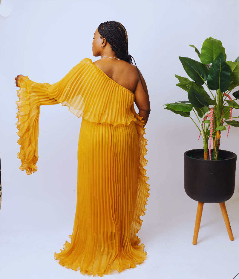 Doris  Ruffled Dress